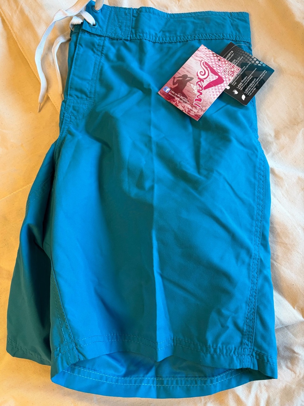 Kanu Surf Women’s Swim Shorts in Turquoise Blue